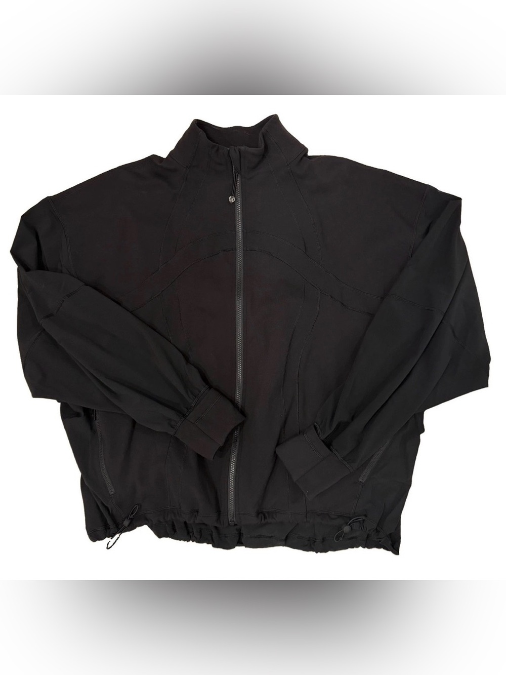 Lululemon Define Relaxed-Fit Jacket *Luon Black Size 12 NWT*Detached* - Picture 12 of 13